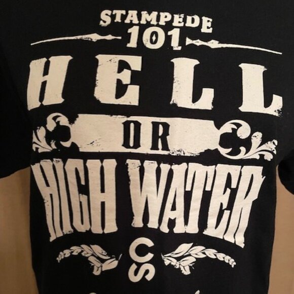 2013 Calgary Stampede Hell or High Water Souvenir Tee size M - Picture 3 of 5
